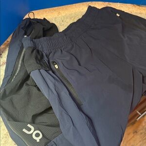On Running Men’s Track Pants - Navy Blue - Size Small